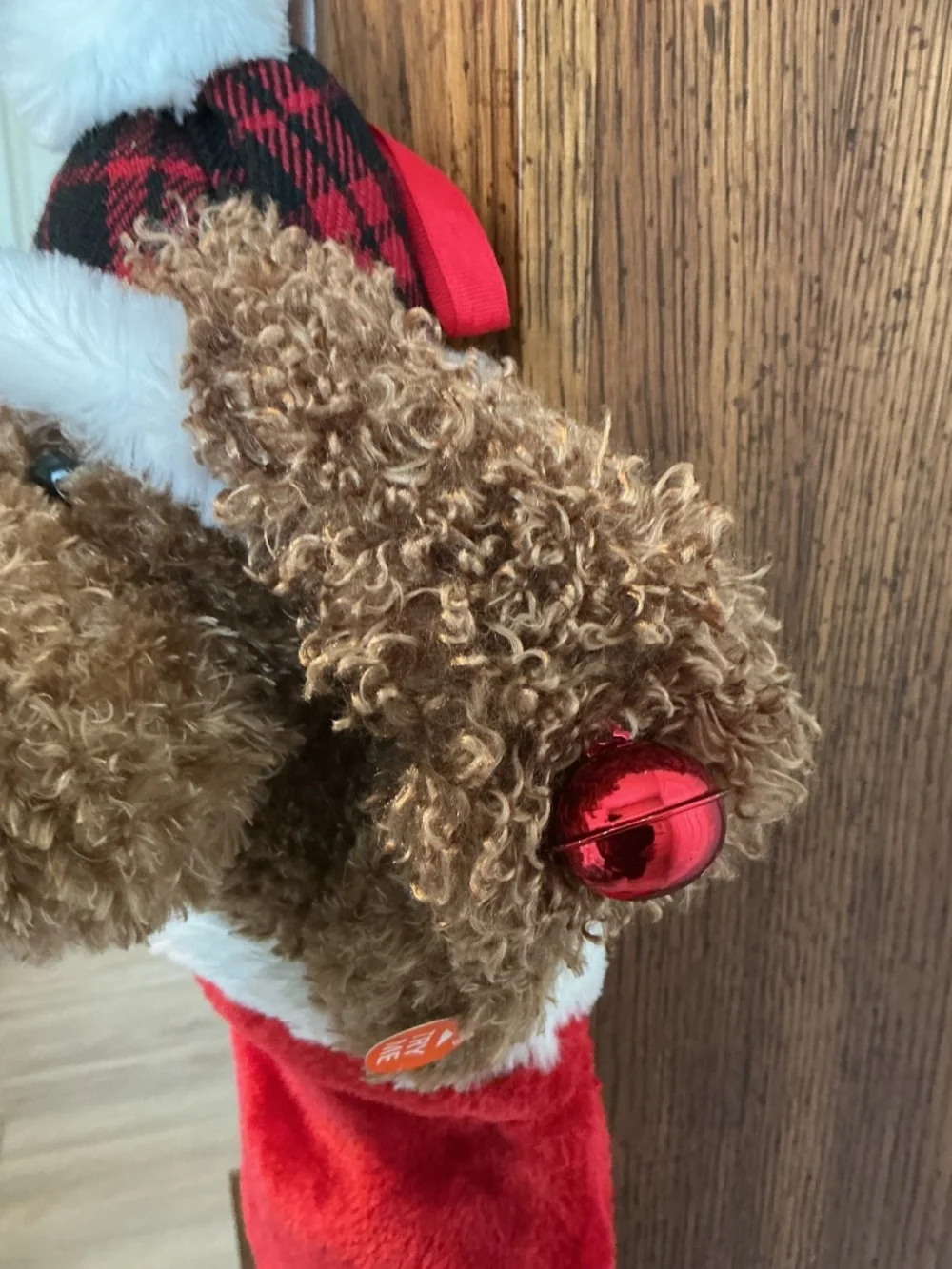 Greatest puppy dog Christmas stocking ever!